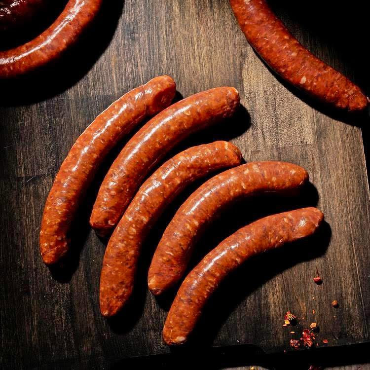premium merguez sausages