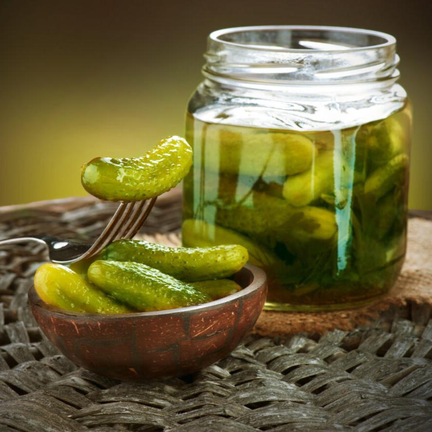 pickled guerkins cornichons