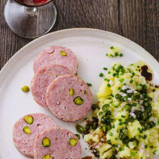 saucisse Pistaches Sauvignon Blanc