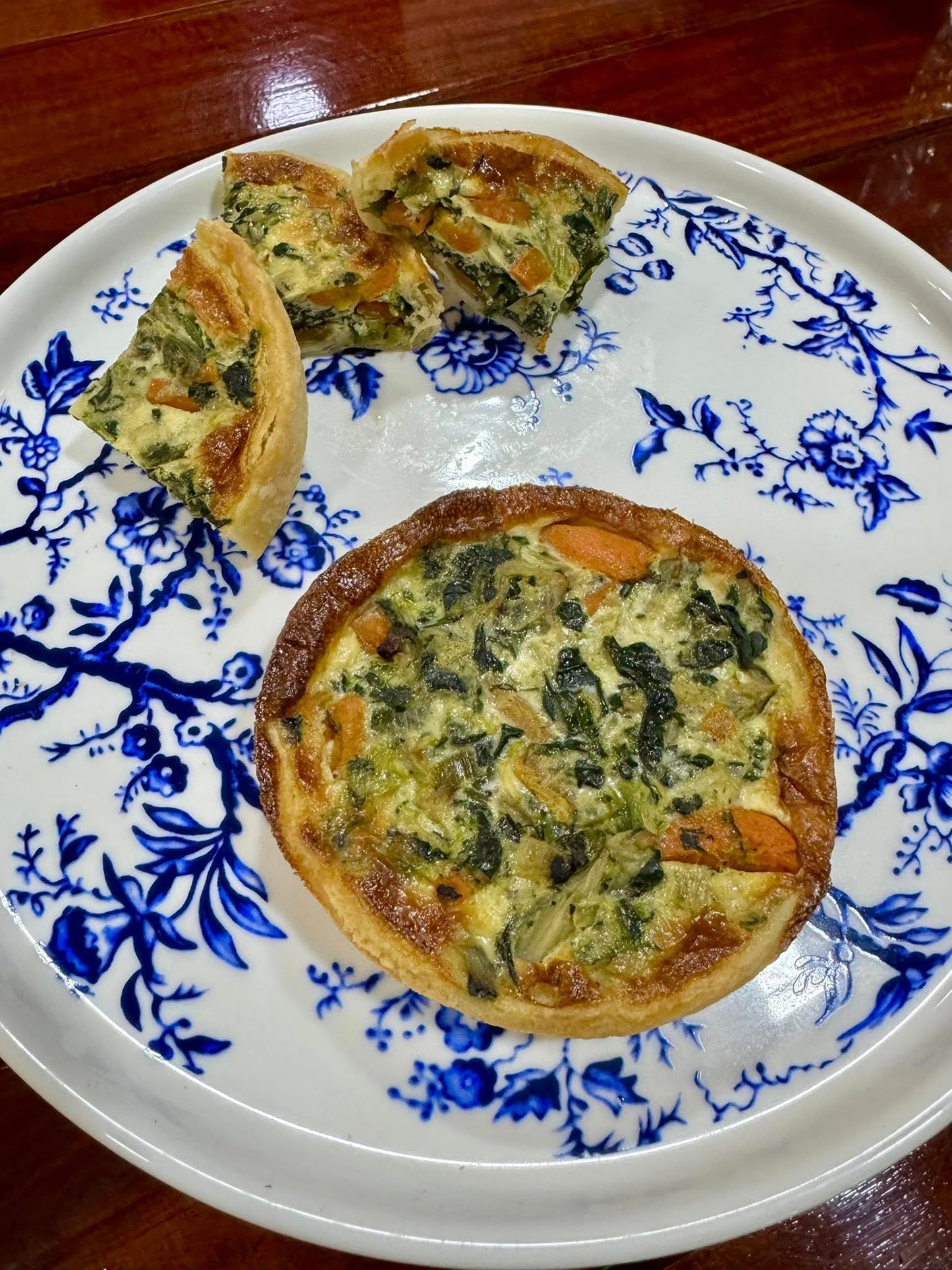 VEGETABLE ARTISAN QUICHE 125 GR